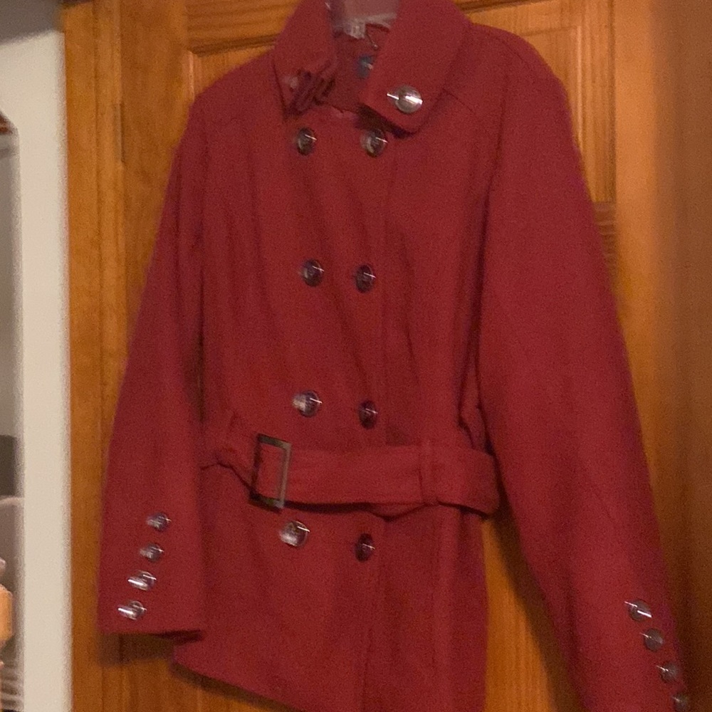 Double Breasted Fall Coat, Never Worn - image 3